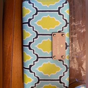 Kate Spade new wallet, Cabana Tile.
